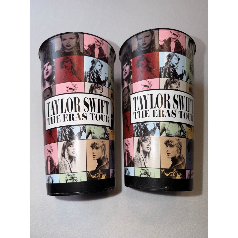 Taylor Swift The Eras Tour Official Concert Merchandise Plastic Cup Set  Swiftie
